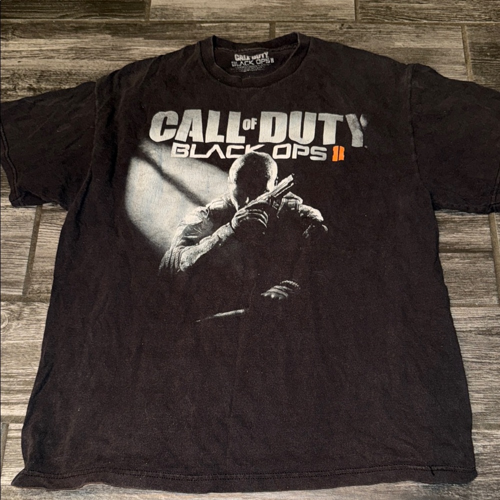 Black Ops II Black T-Shirt vintage call of duty men’s large